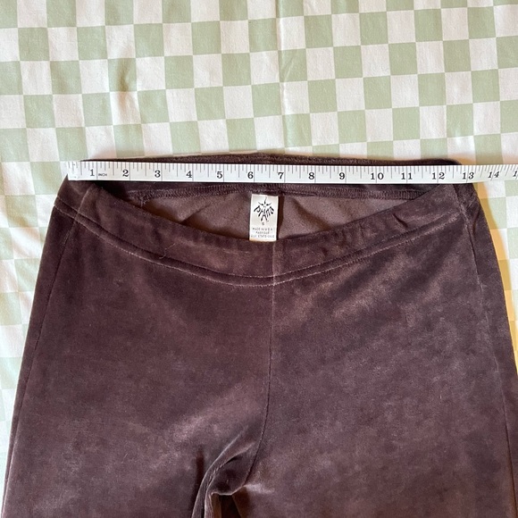 Vintage Prana Brown Velour Matching Track Suit Set - Picture 11 of 16